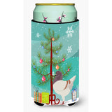 Caroline'S Treasures German Modena Pigeon Christmas Decorative Can Hugger, Tall, Multicolor
