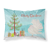 Caroline'S Treasures Silver Fantail Pigeon Christmas Pillowcase, Standard, Multicolor