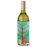 Caroline'S Treasures African Owl Pigeon Christmas Decorative Bottle Hugger, 750Ml, Multicolor