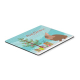 Caroline'S Treasures Lionhead Rabbit Christmas Mouse & Hot Pad Or Trivet, 7.75 X 9.25, Multicolor (Bb9327Mp)