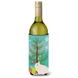 Caroline'S Treasures Hermelin Rabbit Christmas Decorative Bottle Hugger, 750Ml, Multicolor