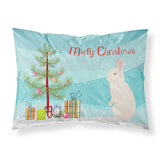 Caroline'S Treasures New Zealand White Rabbit Christmas Pillowcase, Standard, Multicolor
