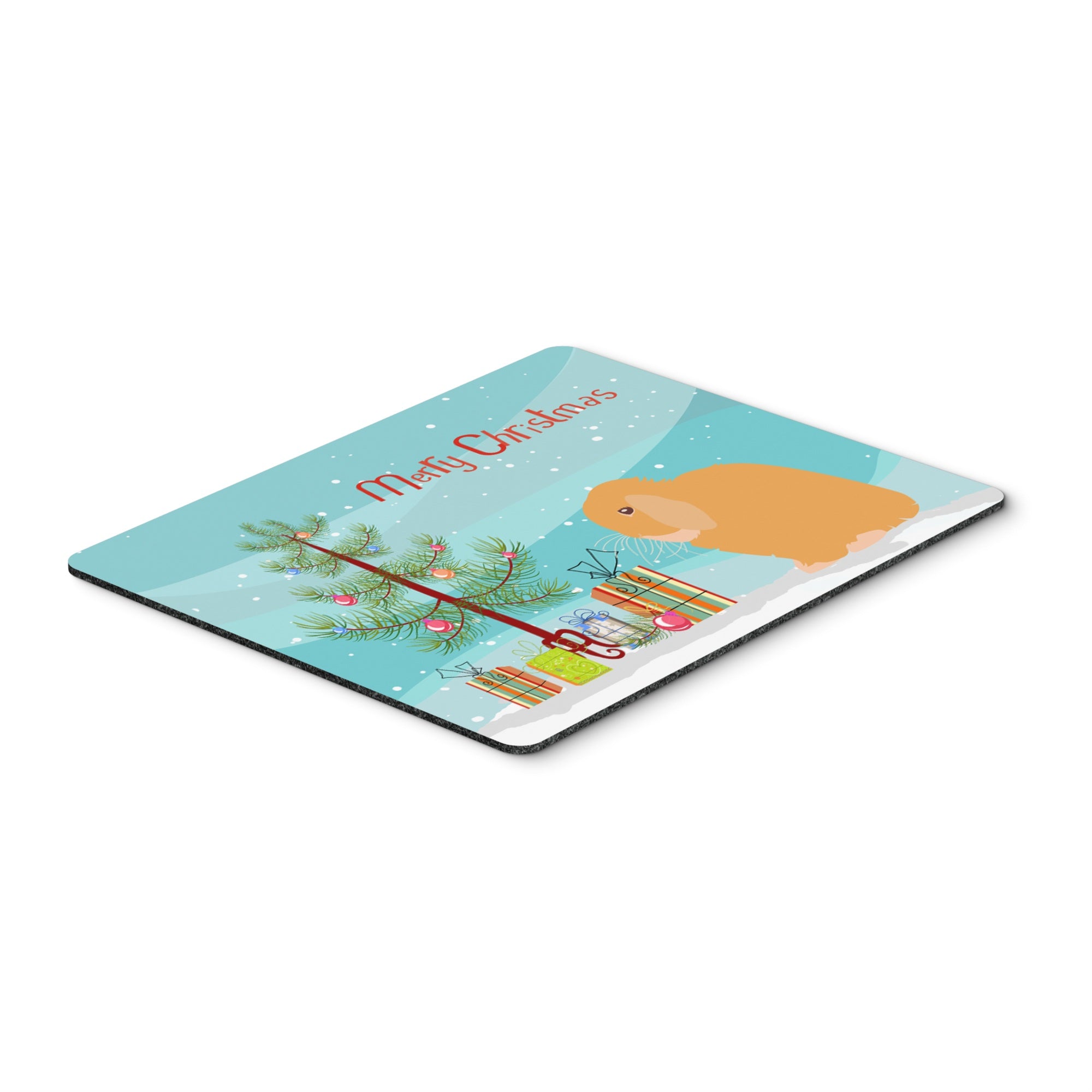 Caroline'S Treasures Holland Lop Rabbit Christmas Mouse & Hot Pad Or Trivet, 7.75 X 9.25, Multicolor (Bb9335Mp)