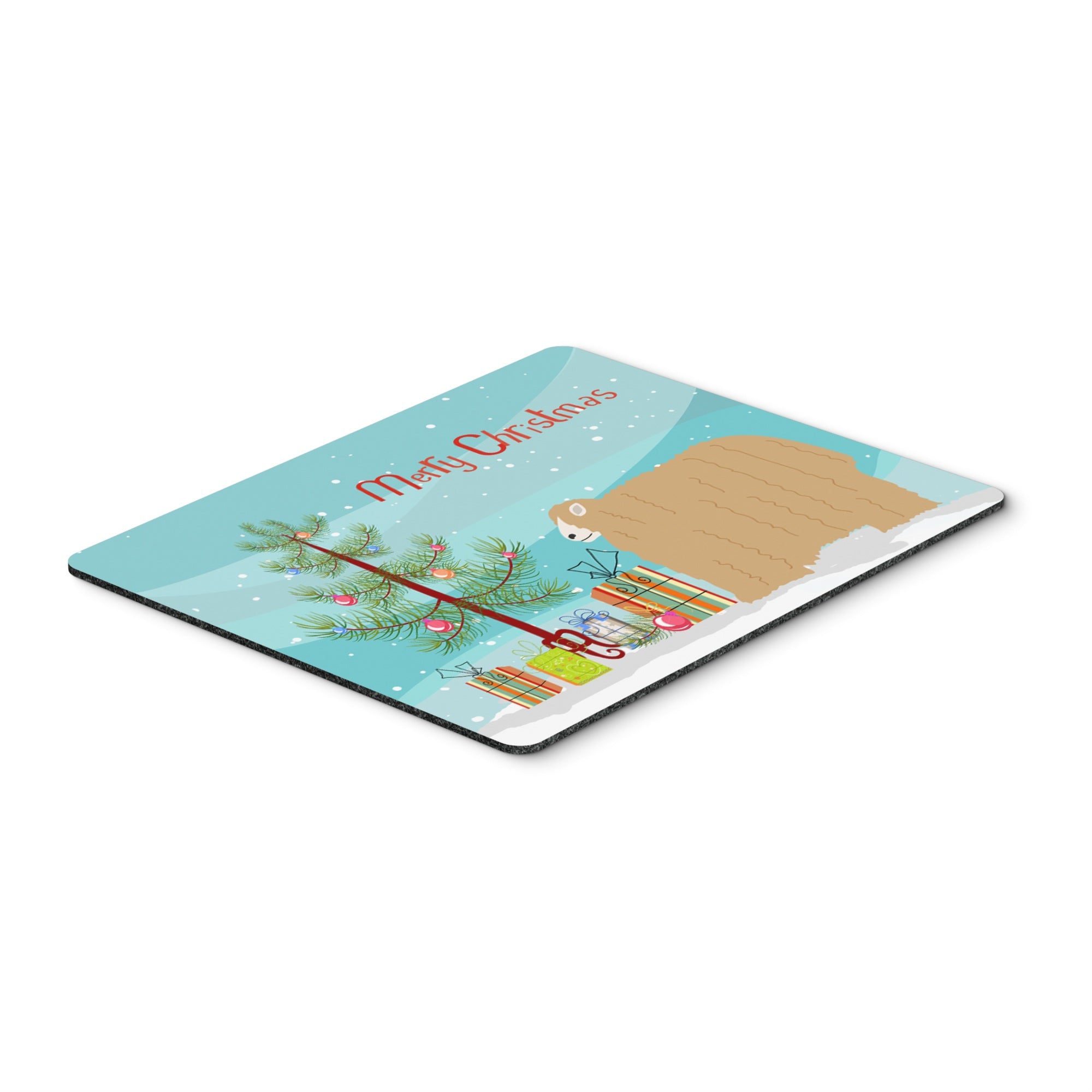 Caroline'S Treasures Lincoln Longwool Sheep Christmas Mouse & Hot Pad Or Trivet, 7.75 X 9.25, Multicolor (Bb9338Mp)