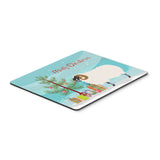 Caroline'S Treasures Scottish Blackface Sheep Christmas Mouse & Hot Pad Or Trivet, 7.75 X 9.25, Multicolor (Bb9340Mp),