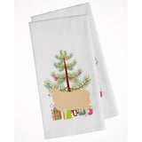 English Leicester Longwool Sheep Christmas White Kitchen Towel Set Of 2