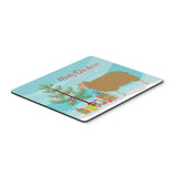 Caroline'S Treasures East Friesian Sheep Christmas Mouse & Hot Pad Or Trivet, 7.75 X 9.25, Multicolor (Bb9344Mp)
