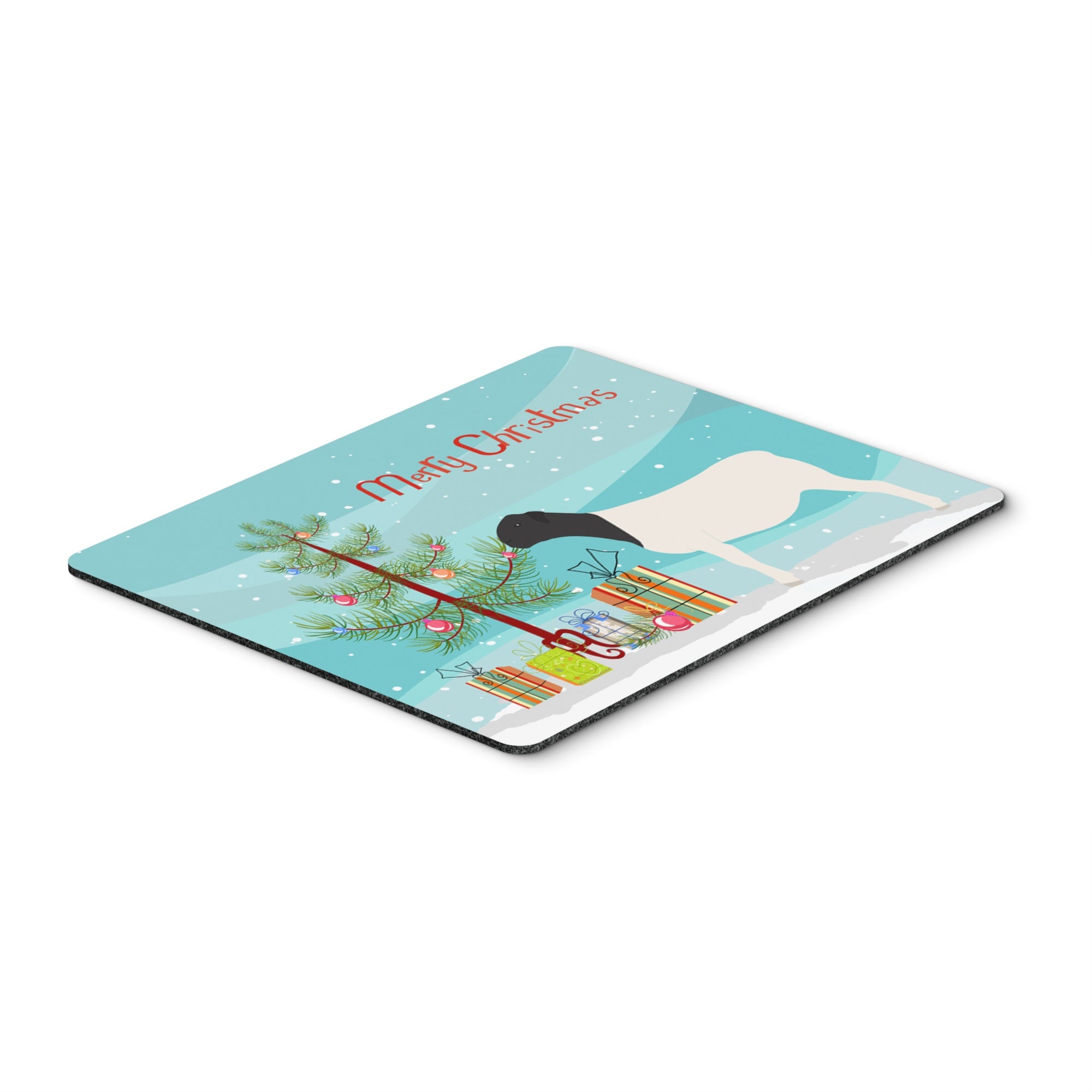 Caroline'S Treasures Dorper Sheep Christmas Mouse & Hot Pad Or Trivet, 7.75 X 9.25, Multicolor (Bb9345Mp)