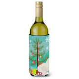 Caroline'S Treasures White Holland Turkey Christmas Decorative Bottle Hugger, 750Ml, Multicolor