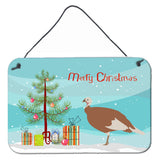 Caroline'S Treasures Jersey Buff Turkey Hen Christmas Metal Print, 8 X 12, Multicolor