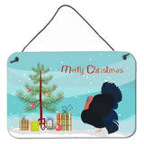 Caroline'S Treasures Norfolk Black Turkey Christmas Metal Print, 8 X 12, Multicolor