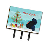 Caroline'S Treasures Norfolk Black Turkey Christmas Wall Hook, Triple, Multicolor