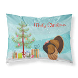 Caroline'S Treasures Bronze Turkey Christmas Pillowcase, Standard, Multicolor