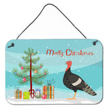 Caroline'S Treasures Marragansett Turkey Christmas Metal Print, 8 X 12