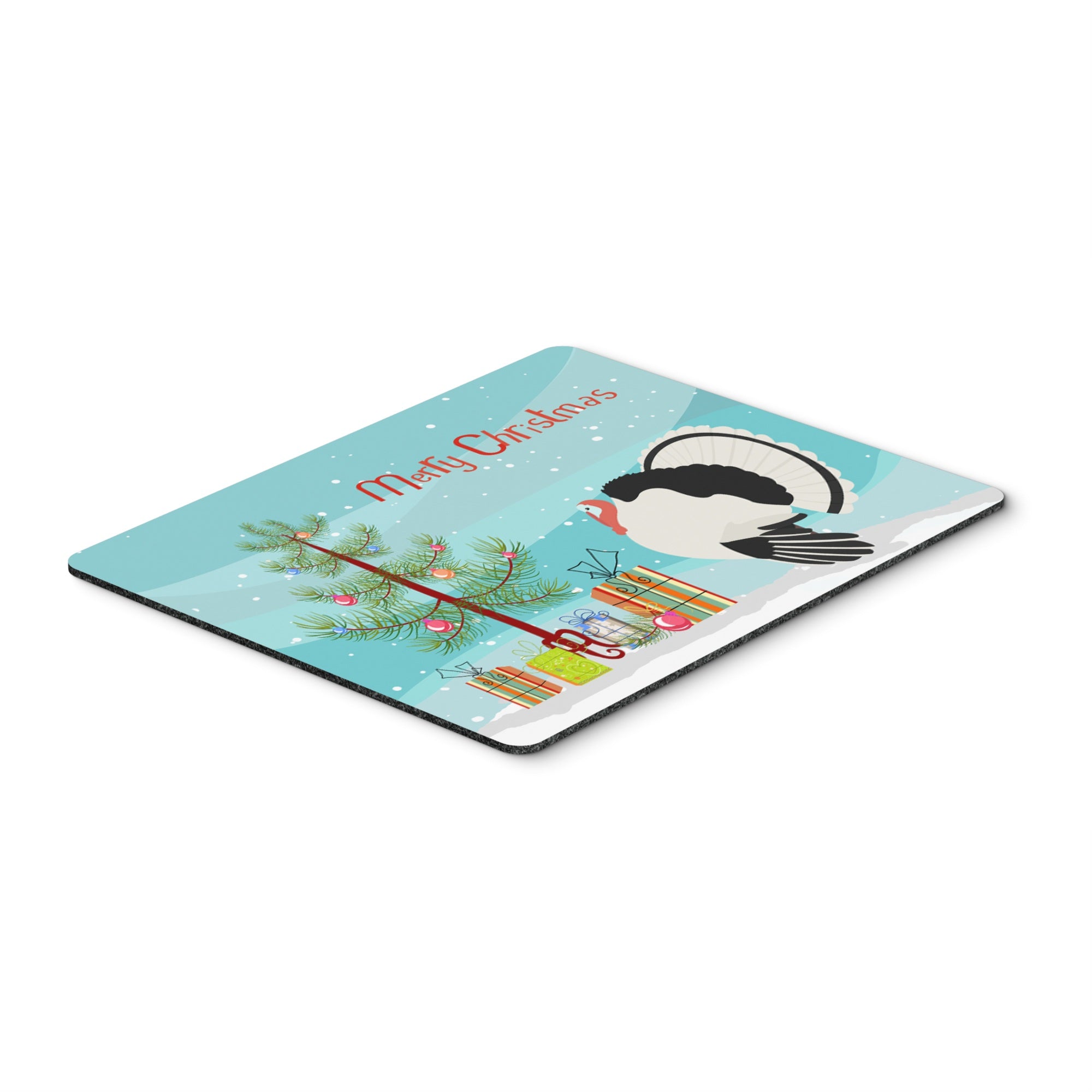 Caroline'S Treasures Royal Palm Turkey Christmas Mouse & Hot Pad Or Trivet, 7.75 X 9.25, Multicolor (Bb9355Mp)