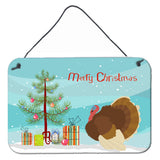Caroline'S Treasures French Turkey Dindon Christmas Metal Print, 8 X 12