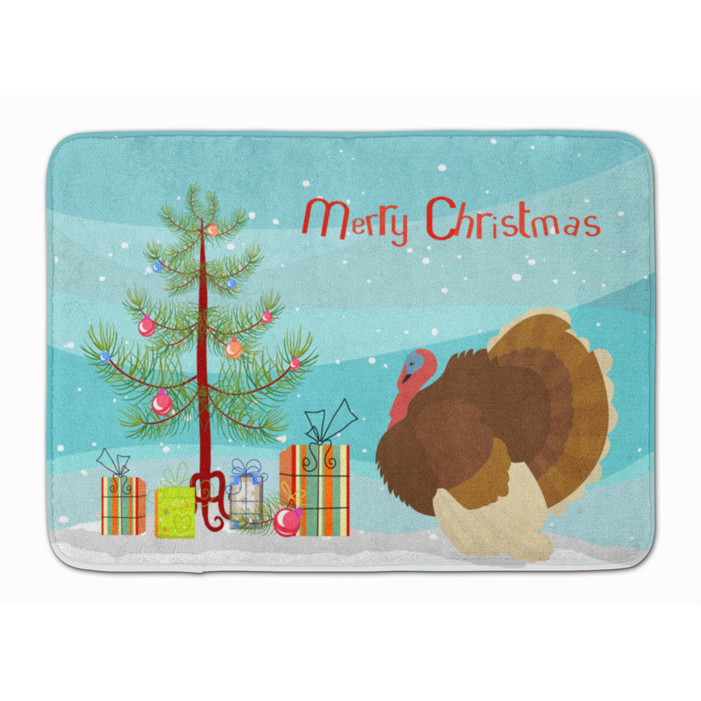 Caroline's Treasures French Turkey Dindon Christmas Floor Mat