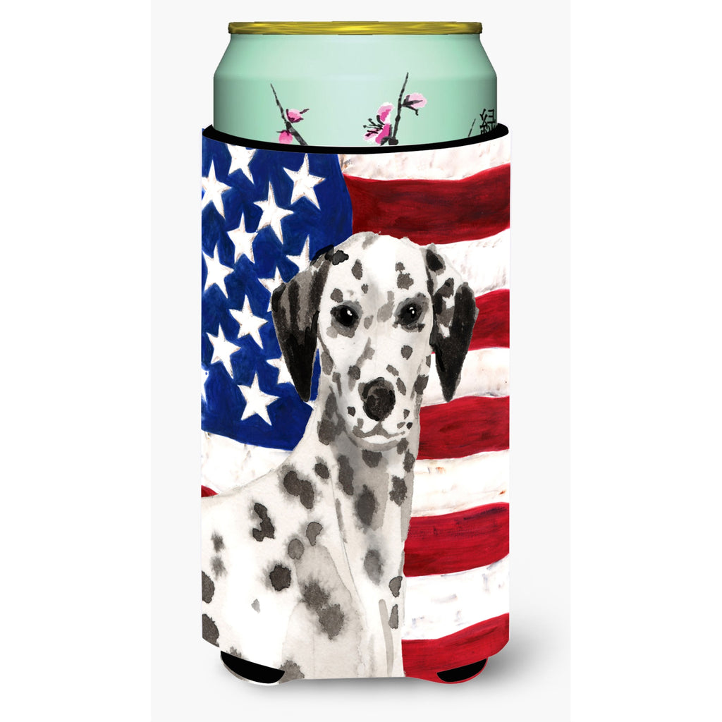 Dalmatian Patriotic Decorative Can Hugger, Tall - Thumbnail 3