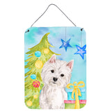 Caroline'S Treasures Westie Christmas Metal Print, 16 X 12, Multicolor