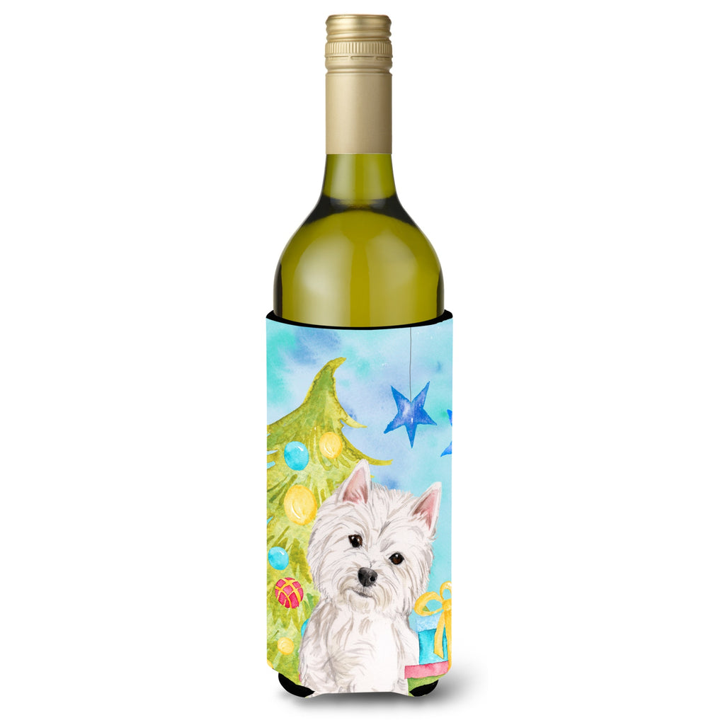 Caroline'S Treasures Westie Christmas Decorative Can Hugger, Slim - Thumbnail 4