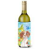 Caroline'S Treasures Brittany Spaniel Christmas Decorative Bottle Hugger, 750Ml, Multicolor