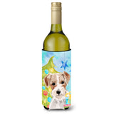 Caroline'S Treasures Wire Hair Jack Russell Christmas Decorative Bottle Hugger, 750Ml, Multicolor