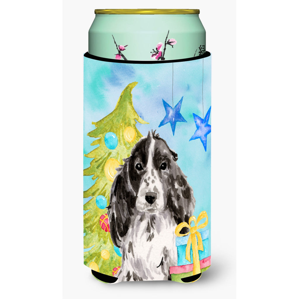 Caroline's Treasures Brown Parti Christmas Decorative Bottle Hugger - Thumbnail 4