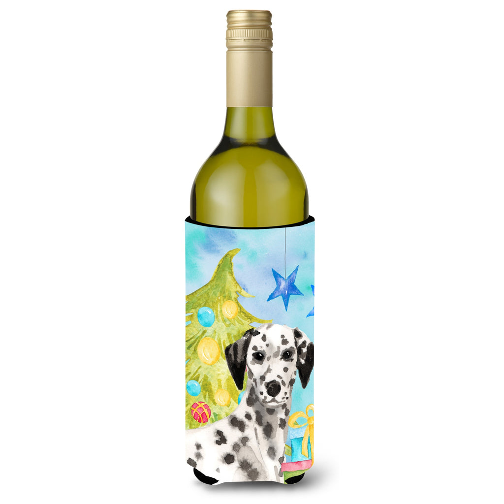 Dalmatian Christmas Decorative Bottle Hugger