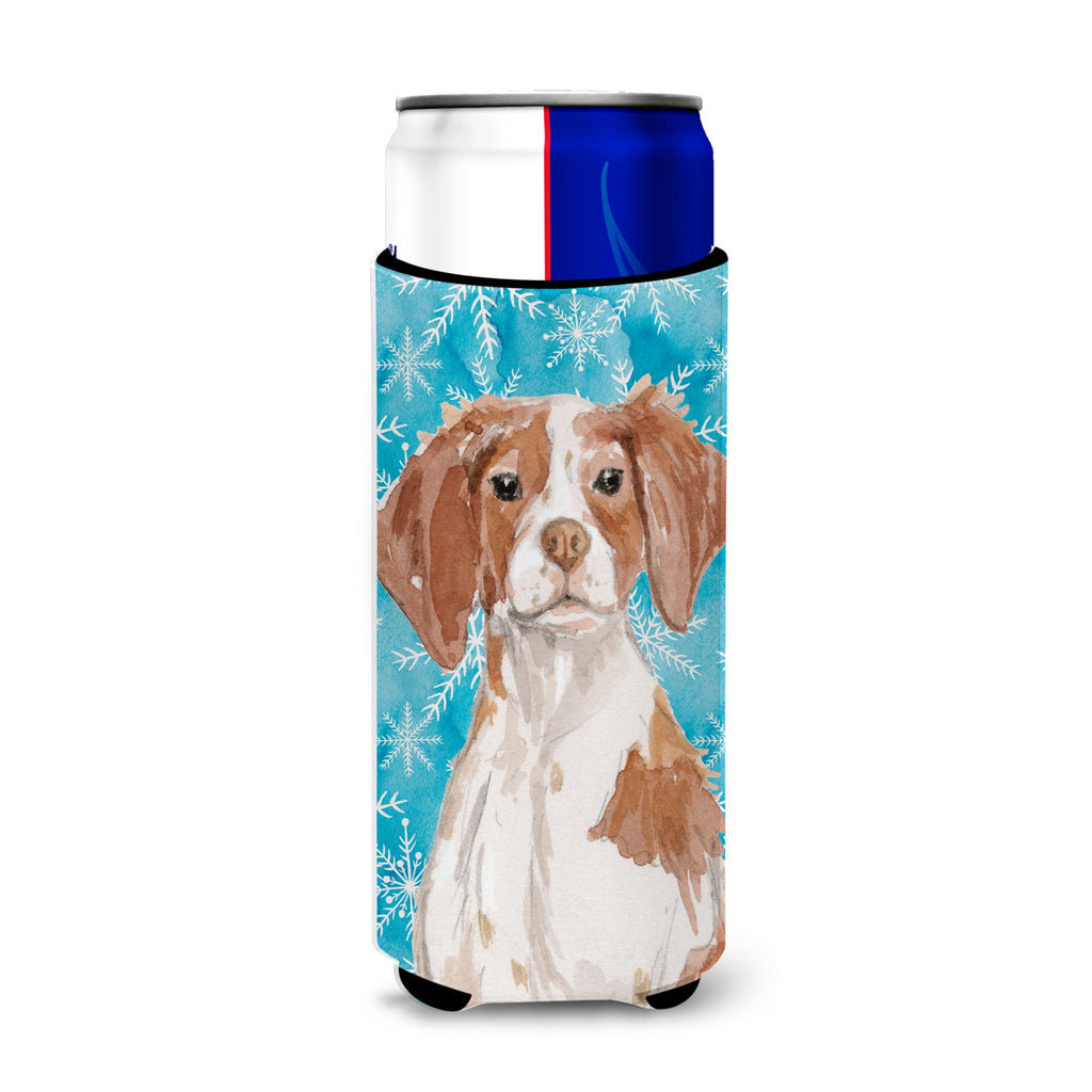 Caroline'S Treasures Brittany Spaniel Patriotic Decorative Can Hugger, Slim - Thumbnail 5