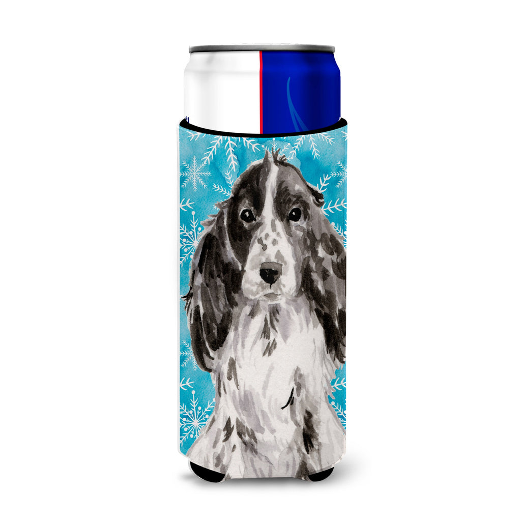 Caroline'S Treasures Black Parti Winter Decorative Can Hugger, Tall - Thumbnail 4