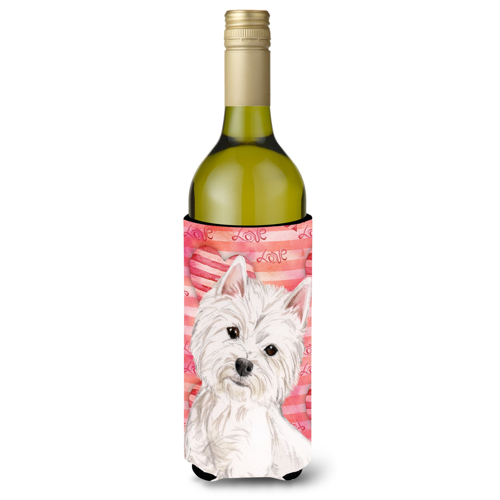 Caroline's Treasures Westie Winter Decorative Bottle Hugger