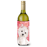Caroline'S Treasures Westie Love Decorative Bottle Hugger, 750Ml, Multicolor