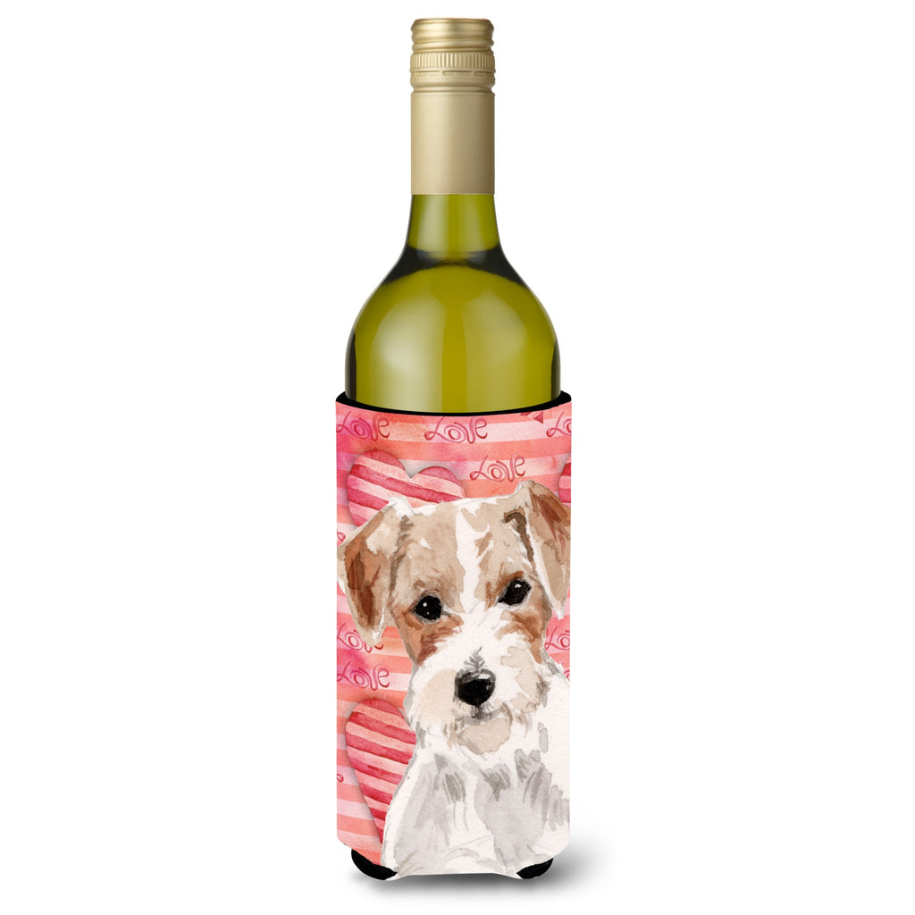 Caroline's Treasures Wire Hair Jack Russell Winter Decorative Bottle Hugger - Thumbnail 2