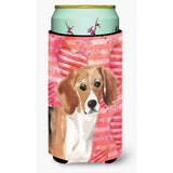 Caroline'S Treasures Beagle Love Decorative Can Hugger, Tall, Multicolor