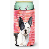 Caroline'S Treasures Black White French Bulldog Love Decorative Can Hugger, Tall, Multicolor