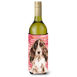 Caroline'S Treasures Brown Parti Love Decorative Bottle Hugger, 750Ml, Multicolor