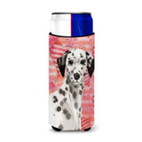 Caroline'S Treasures Dalmatian Love Decorative Can Hugger, Slim, Multicolor