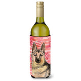 Caroline'S Treasures German Shepherd Love Decorative Bottle Hugger, 750Ml, Multicolor