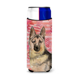 Caroline'S Treasures German Shepherd Love Decorative Can Hugger, Slim, Multicolor