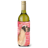 Caroline'S Treasures Fawn Natural Dane Love Decorative Bottle Hugger, 750Ml, Multicolor