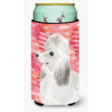 Caroline'S Treasures White Standard Poodle Love Decorative Can Hugger, Tall, Multicolor
