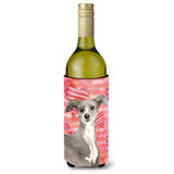 Caroline'S Treasures Italian Greyhound Love Decorative Bottle Hugger, 750Ml, Multicolor