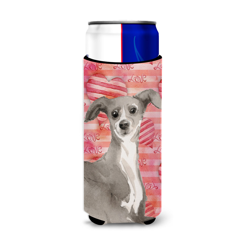 Italian Greyhound Love Decorative Can Hugger, Tall - Thumbnail 2