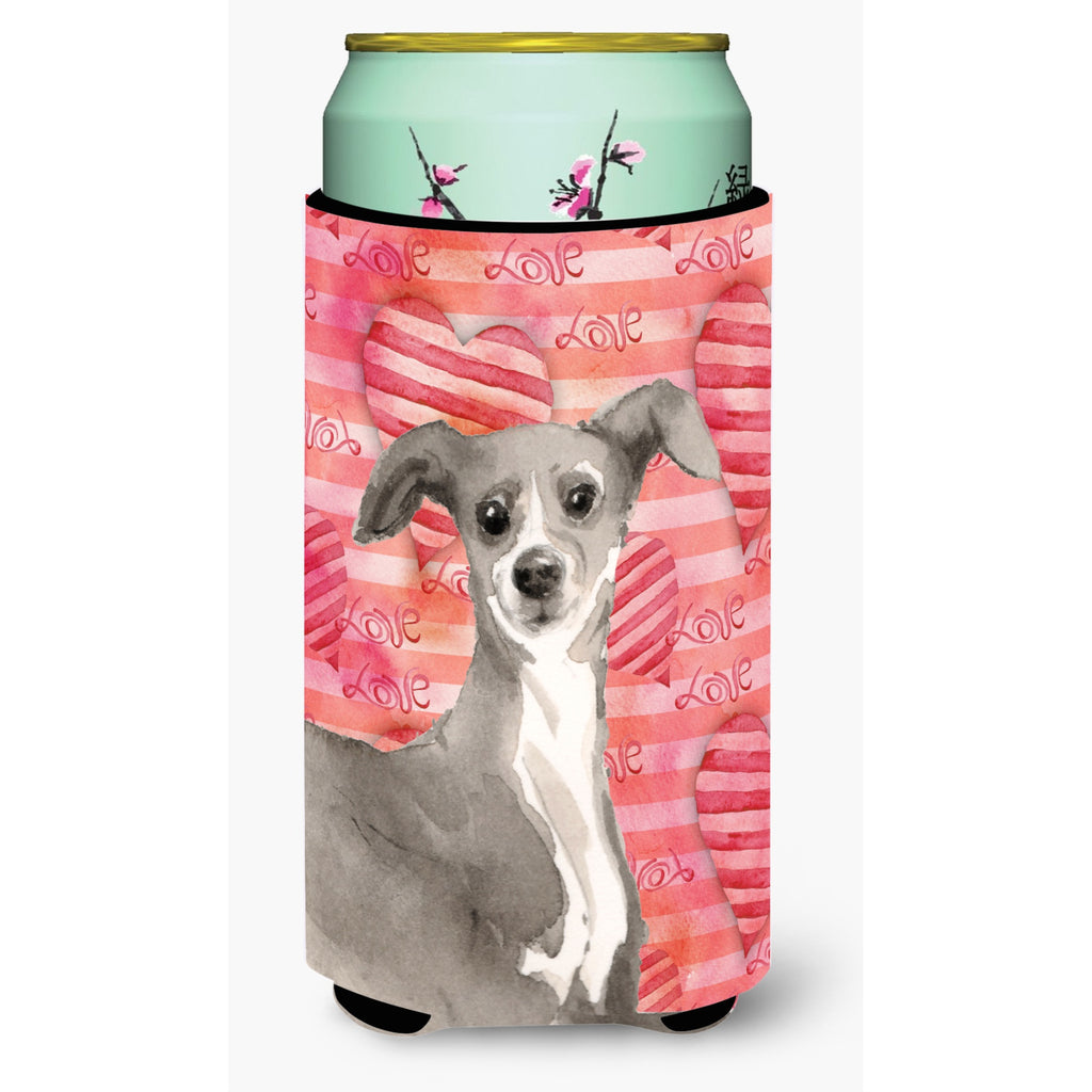 Italian Greyhound Love Decorative Can Hugger, Tall