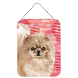 Caroline'S Treasures Pomeranian Love Metal Print, 16 X 12, Multicolor