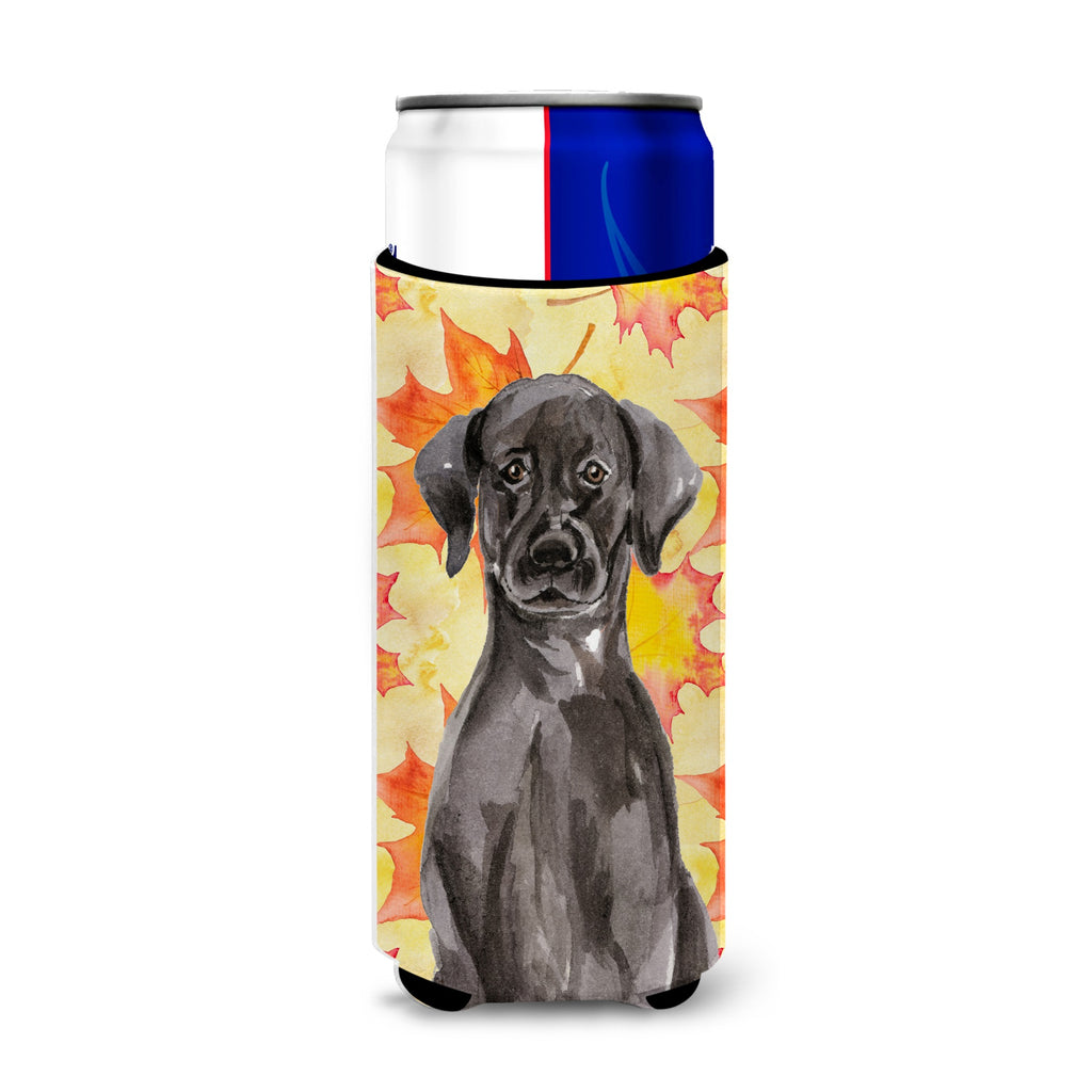 Black Labrador Love Decorative Can Hugger, Slim - Thumbnail 2