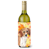Caroline'S Treasures Beagle Fall Decorative Bottle Hugger, 750Ml, Multicolor
