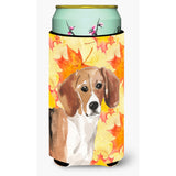 Caroline'S Treasures Beagle Fall Decorative Can Hugger, Tall, Multicolor