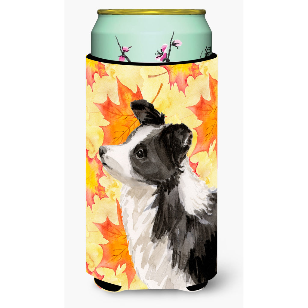 Caroline's Treasures Border Collie Winter Decorative Can Hugger, Tall - Thumbnail 5