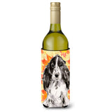 Caroline'S Treasures Black Parti Fall Decorative Bottle Hugger, 750Ml, Multicolor